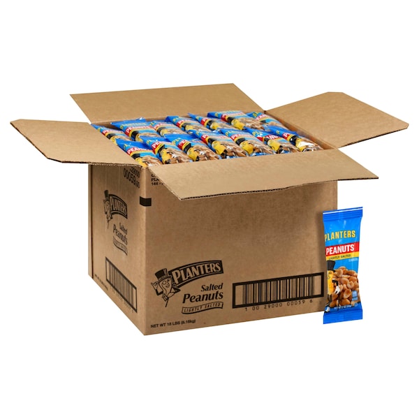 Planters Planters Lightly Salted Cocktail Peanut 2 oz. Bag, PK144 10029000000596 - main